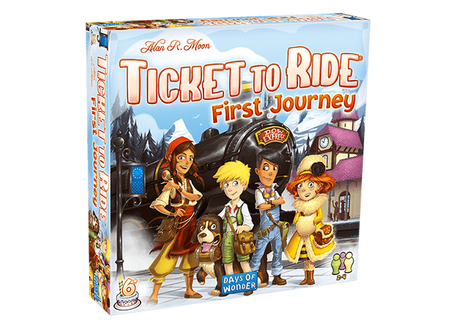Gamers Guild AZ Days of Wonder Ticket to Ride: Europe - First Journey Asmodee