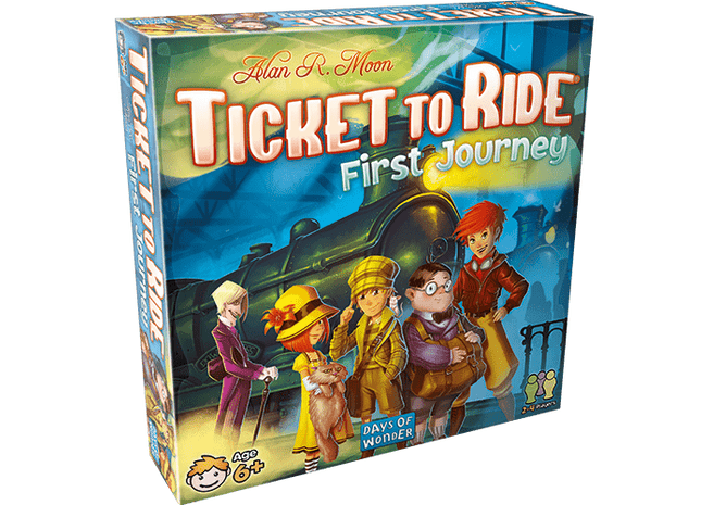 Gamers Guild AZ Days of Wonder Ticket to Ride: First Journey Asmodee