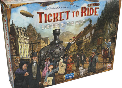 Gamers Guild AZ Days of Wonder Ticket to Ride Legacy: Legends of the West (Pre-Order) Asmodee