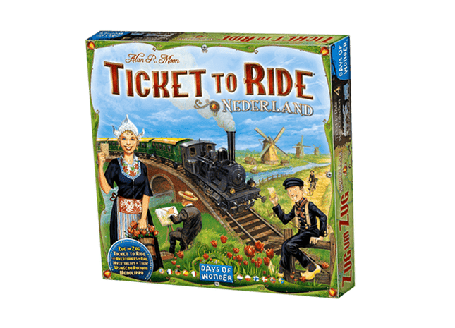 Gamers Guild AZ Days of Wonder Ticket to Ride Map Collection: Volume 4 - Nederland Asmodee