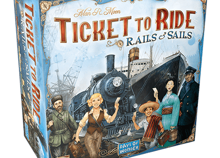 Gamers Guild AZ Days of Wonder Ticket to Ride: Rails & Sails Asmodee