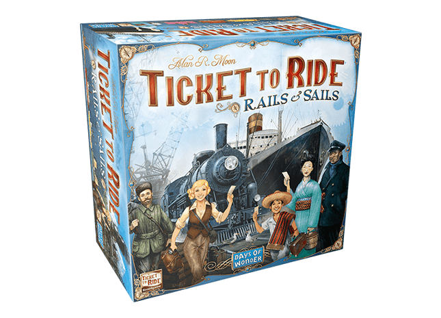Gamers Guild AZ Days of Wonder Ticket to Ride: Rails & Sails Asmodee