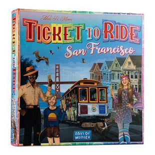 Gamers Guild AZ Days of Wonder Ticket to Ride: San Francisco Asmodee