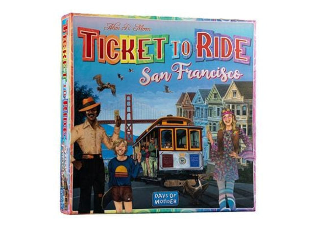 Gamers Guild AZ Days of Wonder Ticket to Ride: San Francisco Asmodee