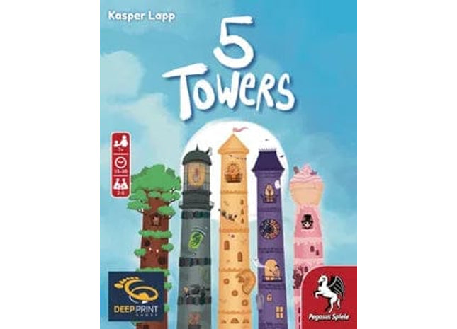Gamers Guild AZ DEEP PRINT GAMES 5 Towers GTS