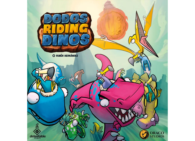 Gamers Guild AZ Detestable Games Dodos Riding Dino: First Race Kickstarter