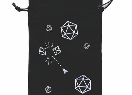 Gamers Guild AZ Dice Bag Black Oak Workshop: Dice Bag - Asteroid d20 Black Oak Workshop