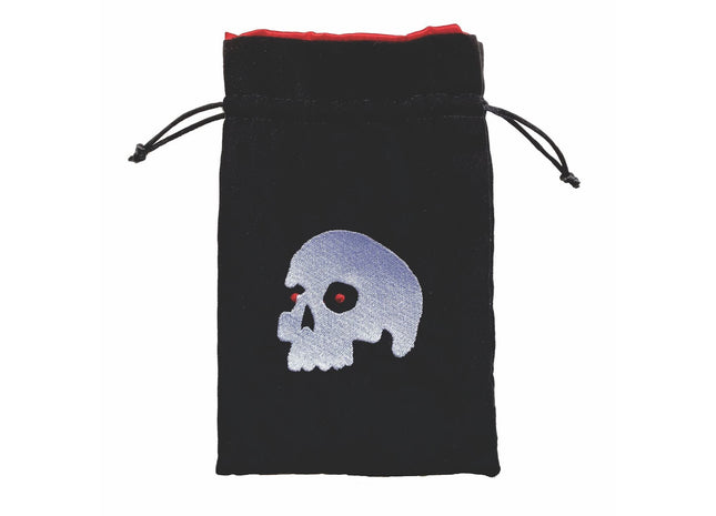 Gamers Guild AZ Dice Bag Black Oak Workshop: Dice Bag - Black Death Black Oak Workshop