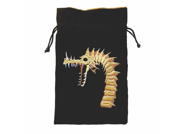 Gamers Guild AZ Dice Bag Black Oak Workshop: Dice Bag - Dracolich Black Oak Workshop