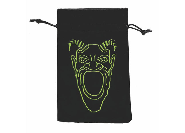 Gamers Guild AZ Dice Bag Black Oak Workshop: Dice Bag - Green Devil Black Oak Workshop