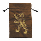 Gamers Guild AZ Dice Bag Black Oak Workshop: Dice Bag - Heraldry Bear Black Oak Workshop