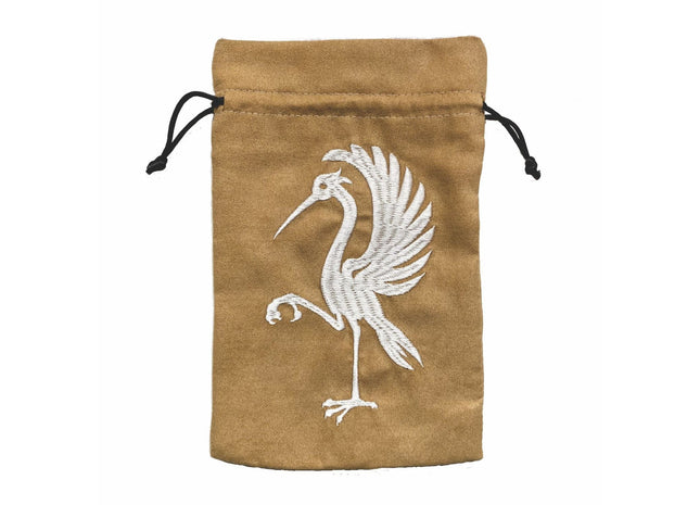 Gamers Guild AZ Dice Bag Black Oak Workshop: Dice Bag - Heraldry Ibis Black Oak Workshop