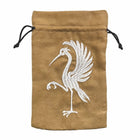 Gamers Guild AZ Dice Bag Black Oak Workshop: Dice Bag - Heraldry Ibis Black Oak Workshop