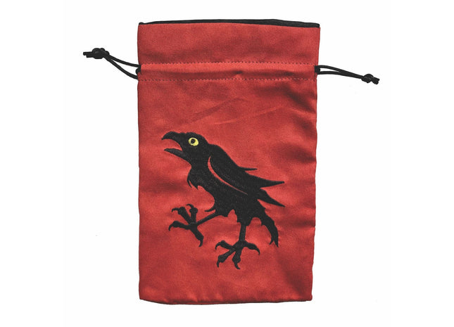 Gamers Guild AZ Dice Bag Black Oak Workshop: Dice Bag - Heraldry Raven Black Oak Workshop