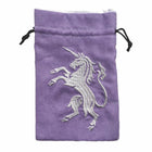 Gamers Guild AZ Dice Bag Black Oak Workshop: Dice Bag - Heraldry Unicorn Black Oak Workshop