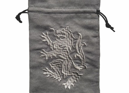 Gamers Guild AZ Dice Bag Black Oak Workshop: Dice Bag - Heraldry Wolf Black Oak Workshop