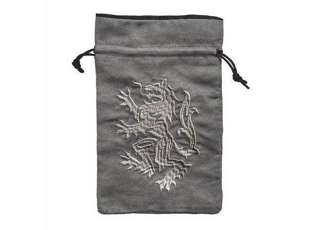 Gamers Guild AZ Dice Bag Black Oak Workshop: Dice Bag - Heraldry Wolf Black Oak Workshop