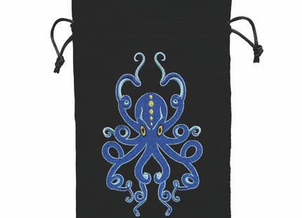 Gamers Guild AZ Dice Bag Black Oak Workshop: Dice Bag - Kraken Blue Black Oak Workshop