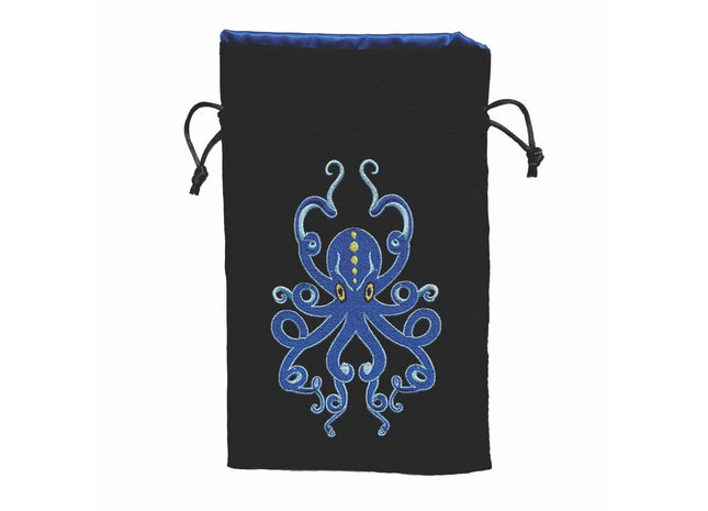 Gamers Guild AZ Dice Bag Black Oak Workshop: Dice Bag - Kraken Blue Black Oak Workshop