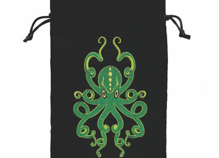 Gamers Guild AZ Dice Bag Black Oak Workshop: Dice Bag - Kraken Green Black Oak Workshop