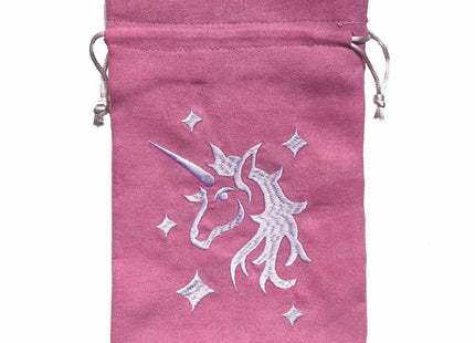 Gamers Guild AZ Dice Bag Black Oak Workshop: Dice Bag - Pink Unicorn Black Oak Workshop
