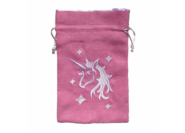 Gamers Guild AZ Dice Bag Black Oak Workshop: Dice Bag - Pink Unicorn Black Oak Workshop