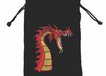 Gamers Guild AZ Dice Bag Black Oak Workshop: Dice Bag - Red Dragon Black Oak Workshop