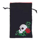 Gamers Guild AZ Dice Bag Black Oak Workshop: Dice Bag - Skull & Rose Black Oak Workshop