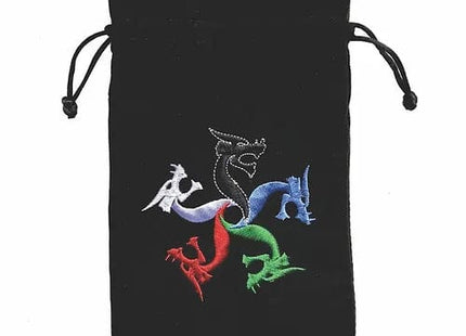 Gamers Guild AZ Dice Bag Black Oak Workshop: Dice Bag - Tiamat Black Oak Workshop