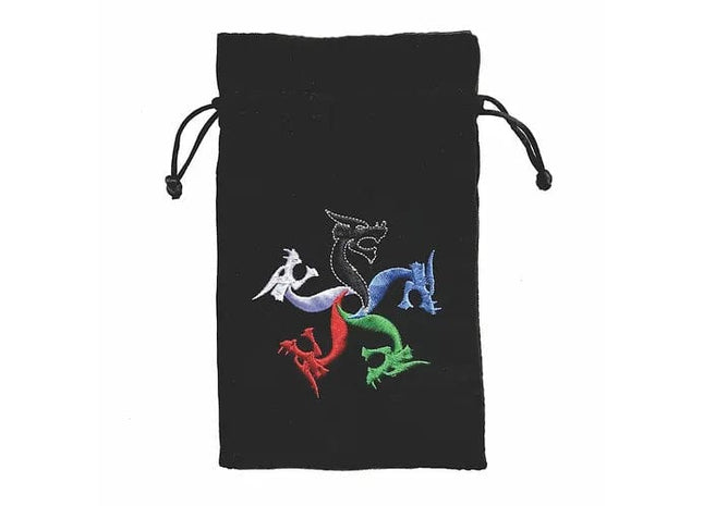 Gamers Guild AZ Dice Bag Black Oak Workshop: Dice Bag - Tiamat Black Oak Workshop