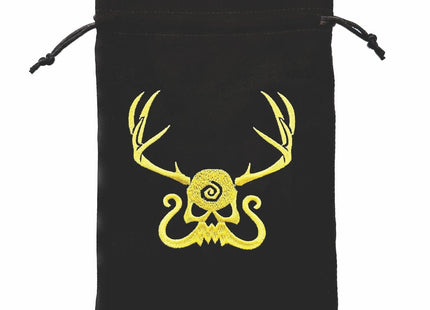 Gamers Guild AZ Dice Bag Black Oak Workshop: Dice Bag - Yellow King Black Oak Workshop