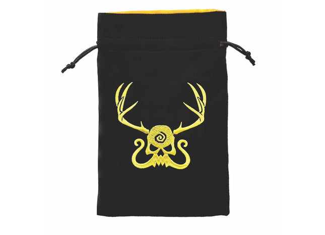 Gamers Guild AZ Dice Bag Black Oak Workshop: Dice Bag - Yellow King Black Oak Workshop