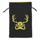 Gamers Guild AZ Dice Bag Black Oak Workshop: Dice Bag - Yellow King Black Oak Workshop