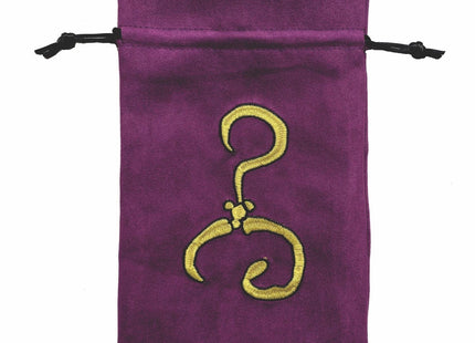 Gamers Guild AZ Dice Bag Black Oak Workshop: Dice Bag - Yellow Sign Black Oak Workshop