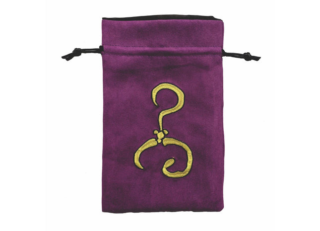 Gamers Guild AZ Dice Bag Black Oak Workshop: Dice Bag - Yellow Sign Black Oak Workshop