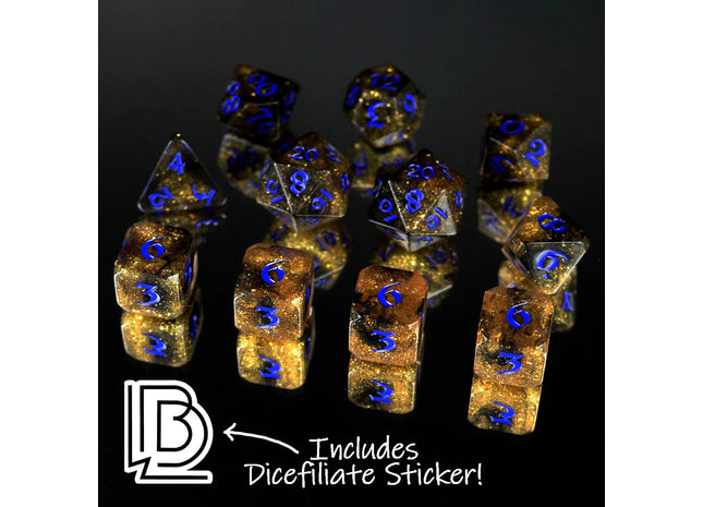 Gamers Guild AZ Die Hard Die Hard Dice: 11pc RPG Set - Avalore Mintaka for B Dave Walters Discontinue