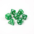 Gamers Guild AZ Die Hard Die Hard Dice - 7 piece Set - Elessia Essentials - Green Die Hard