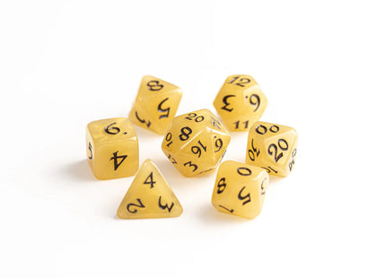 Gamers Guild AZ Die Hard Die Hard Dice - Elessia Essentials - Whipped Honey Dice Discontinue