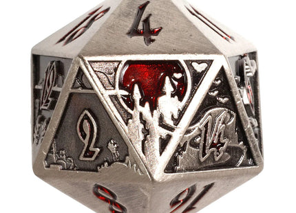 Gamers Guild AZ Die Hard Die Hard Dice -  Horizon Dire d20 - Sanguine Call Die Hard