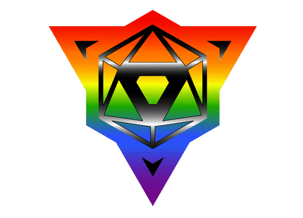 Gamers Guild AZ Die Hard Die Hard Dice Pride Sticker - Ally Version 1 Die Hard