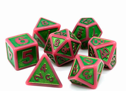 Gamers Guild AZ Die Hard Die Hard Dice - Untamed Cockatrice 7-Piece RPG Set Discontinue