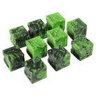 Gamers Guild AZ Die Hard DOTS Braille Acrylic Dice: Cursed Acid D6 (Set of 10) (Pre-Order) ACD Distribution