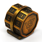 Gamers Guild AZ Die Hard LifeLink Counter - Battleworn Gold Die Hard