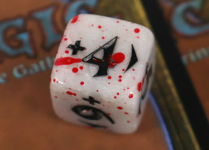 Gamers Guild AZ Die Hard MtG Spindown Counters - Bloody Power / Toughness Dice (Pre-Order) ACD Distribution