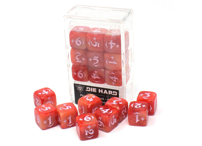 Gamers Guild AZ Die Hard MtG Spindown Counters - Plus Power Pack - Red (Pre-Order) ACD Distribution