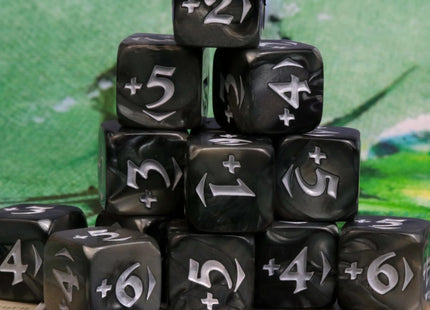 Gamers Guild AZ Die Hard MtG Spindown Counters - Variety Power Pack - Black Die Hard