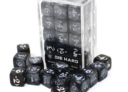 Gamers Guild AZ Die Hard MtG Spindown Counters - Variety Power Pack - Black Die Hard