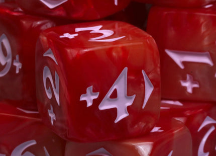 Gamers Guild AZ Die Hard MtG Spindown Counters - Variety Power Pack - Red Die Hard