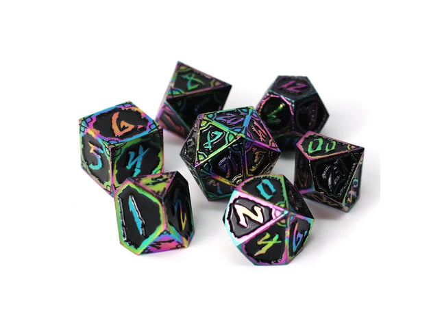 Gamers Guild AZ Die Hard RPG Dice Set - Dark Nexus Hexbreaker (7 Dice Set) Die Hard