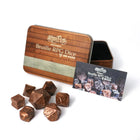 Gamers Guild AZ Die Hard RPG Dice Set - DOTS Braille Acrylic - Molten Bronze (7 Dice Set) - Black Friday Discontinue